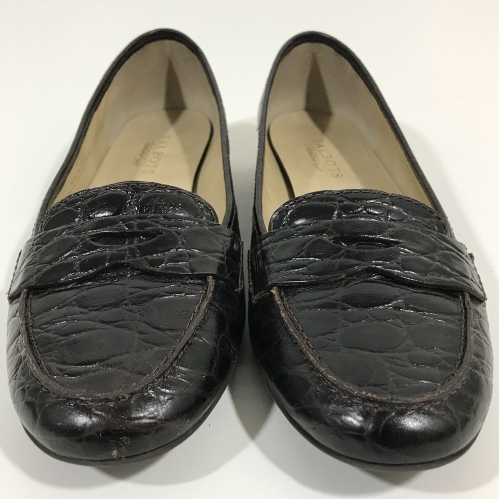 Talbots Espresso Loafers size 9.5